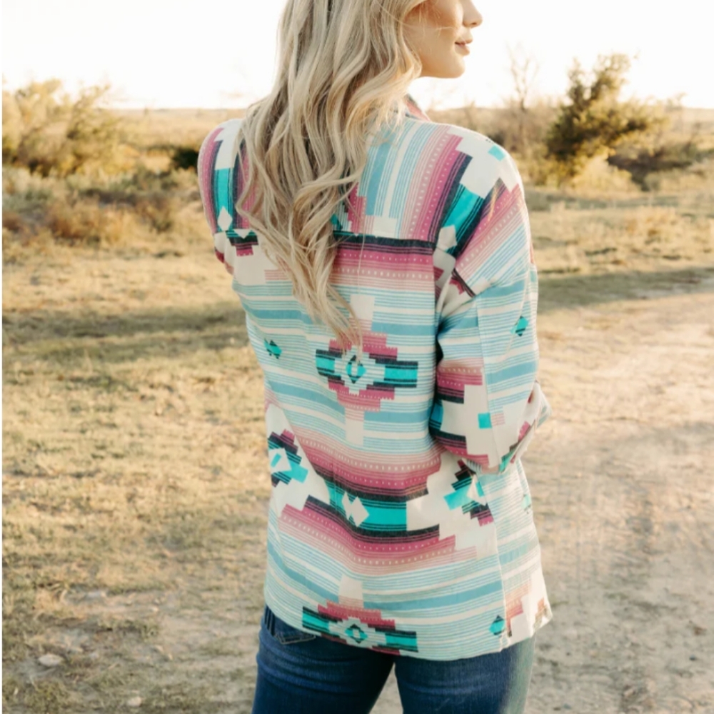Meet Me In The Middle Shacket - Picture 2 of 4